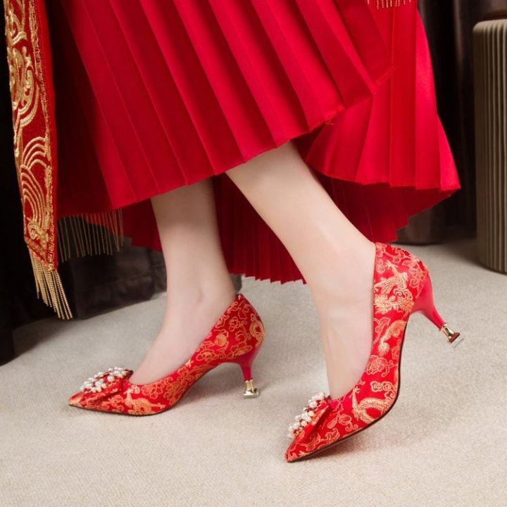 Red Low Heel Shoes: Elevate Your Style with Empire Coastal – empirecoastal