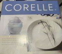 Corelle Shadow Iris 16pcs จานชุดคลอเรล ลายชาโดว ไอริส จำนวน16ชิ้น