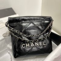 New CHA—NEL ss22 LOGO MINI shopping tote hardware