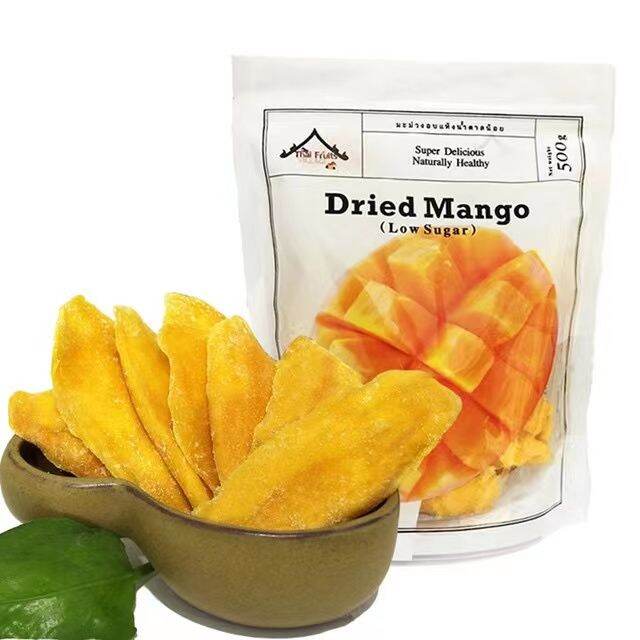 Thailand Original Flavor Dried Mango 500G/1000G Low Sugar Low Fat