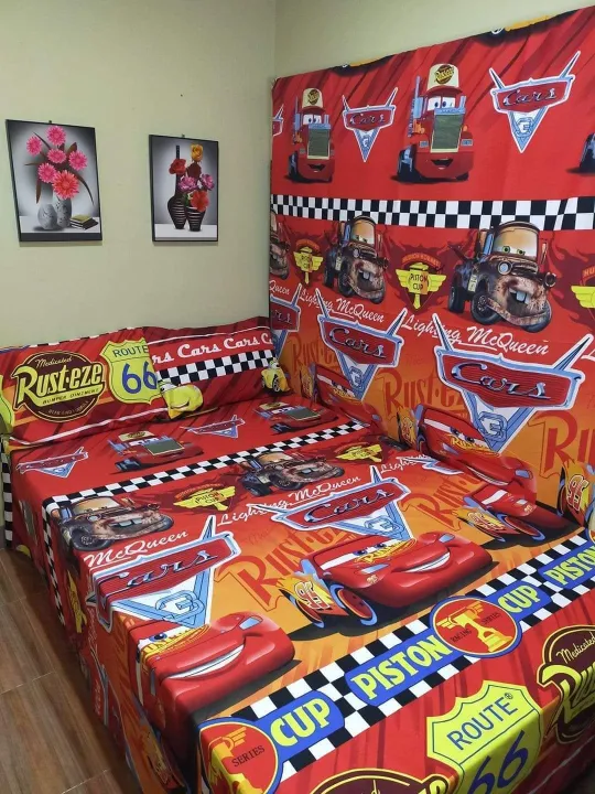 canadian bed sheet CARS design Lazada PH
