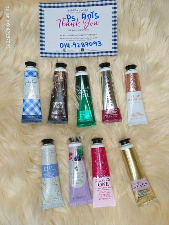 Travel Size Hand Cream by Bath & Body Works Lazada