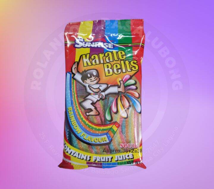 gummy karate Belts (160g) Lazada PH