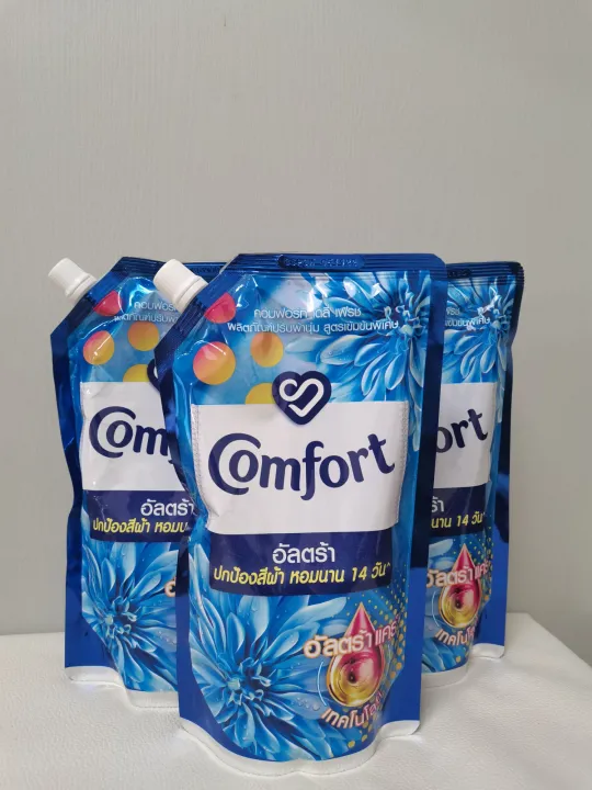 Comfort น้ำยาปรับผ้านุ่มคอมฟอร์ท​ ปริมาณ​ 500​ มล.​ (1ถุง)