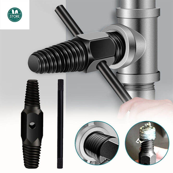 Broken Wire Extractor Faucet Damaged Bolts Wire Pipe Remover Doublehead Water Pipe Triangle