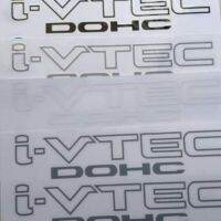 สติ๊กเกอร์​ติดรถ​ i-VTEC​ SOHC, i-VTEC​DOHC​ งานตัดไดรคัท 1​แผ่น​ได้2​ชิ้น