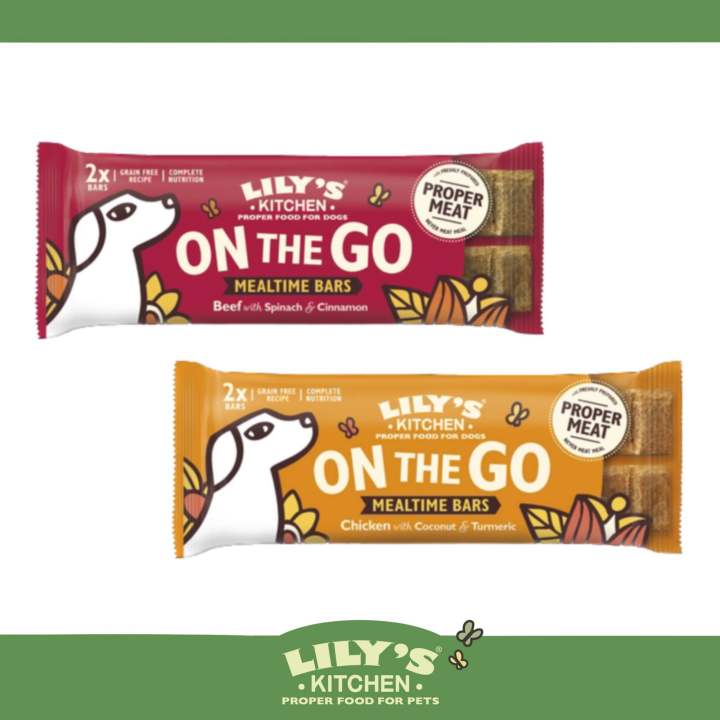 พร้อมส่ง Lily’s Kitchen On the Go 40g อาหารอัดแท่ง อาหารหมา อาหารสุนัข ประเทศอังกฤษ Lazada.co.th