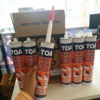 TOA กาวตะปู ใช้สำหรับติดบัวขอบกระเบื้องและวัสดุชิ้นเล็กๆ สีเบจ ขนาด 320ml