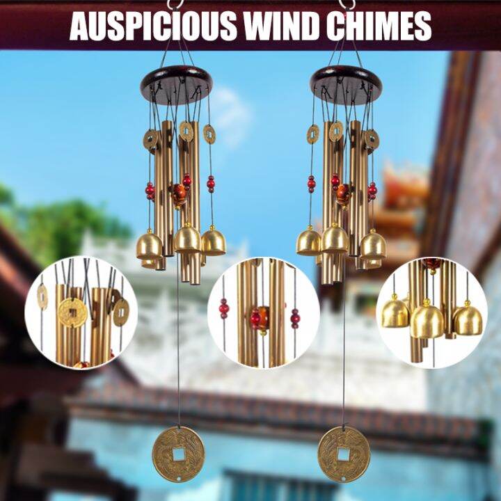 Wind Chimes Outdoor Wind Chimes Front Door Garden Yard Bells Hanging ...