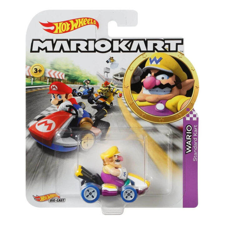 มีของในสต็อก-hot-wheels-อเมริกา-ล้อร้อน-mario-kart-ซีรีส์-super-mari-รถเล็ก