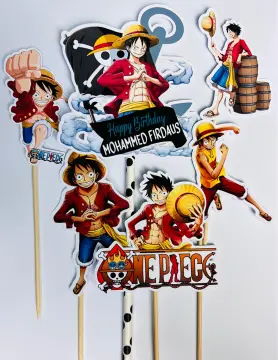 One Piece Birthday Cake Topper Printable PDF PNG Vectorency, 57% OFF