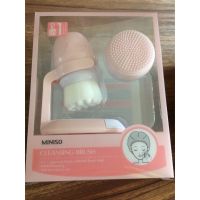 ชุดเซ็ท แปรงทำความสะอาดผิวหน้า  !! Miniso Cleansing Brush