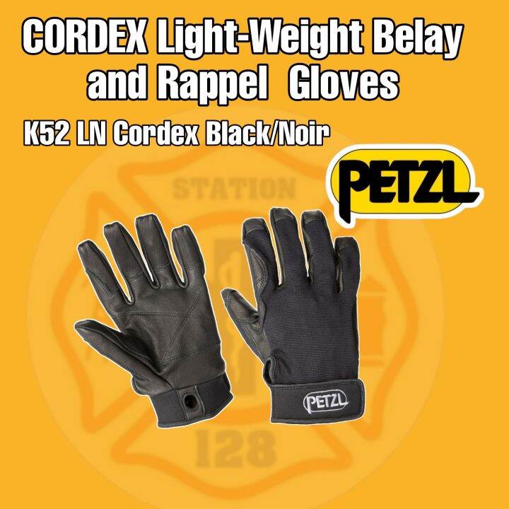 Petzl CORDEX LightWeight Belay and Rappel Gloves Lazada PH
