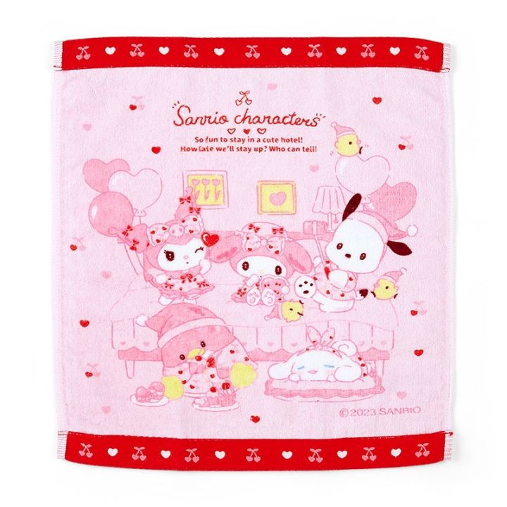 ผ้าเช็ดหน้า-ผ้าเช็ดหน้าน่ารัก-ซานริโอ-sanrio-34-0-3-36cm-cotton