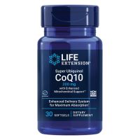 Life Extension Super Ubiquinol CoQ10 200 mg PrimaVie® Shilajit fulvic acid complex 200 mg With Enhanced Mitochondrial Support Ultra absorbable Heart &amp; Brain Health Co Q 10 co q10