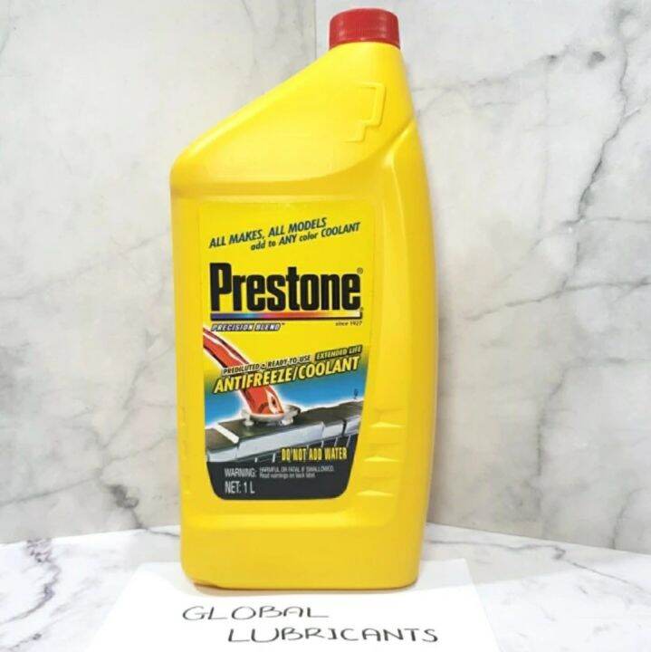 Prestone Antifreeze Radiator Coolant 1 Liter (Merah) (Air/ Cairan