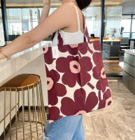 Marimekko Burgundy totebag