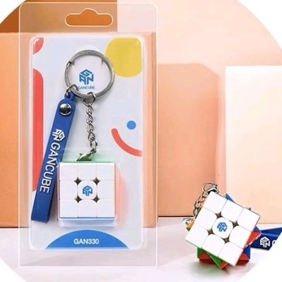 พร้อมส่ง พวงกุญแจรูบิค 3x3 GAN330 Cube Keychain ขนาด 3ซม. ถูกที่สุด