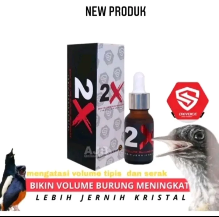 2X Oxivoice vitamin untuk meningkatkan volume dan suara jernih kristal burung murai batu kacer c ijo cendet trucuk dll | Lazada Indonesia