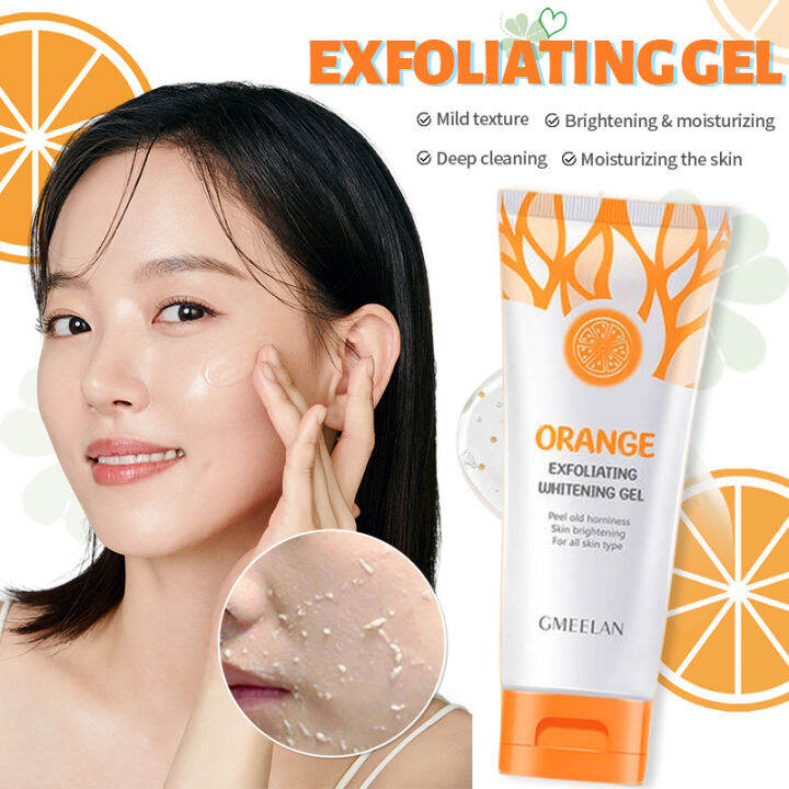 Exfoliating Gel 50g Facial Body Scrub Whitening Skin Cleaning Moisturizing Cleaner Acne