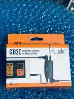 GB2iกีตาร์/เบสอะแดปเตอร์อินเทอร์เฟซสำหรับไอโฟนจูนเนอร์โทรศัพท์มือถือเสียงสำหรับเครื่องดนตรี
