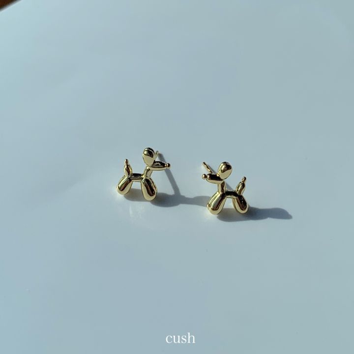 cush-poodle-stud-earring