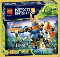 ตัวต่อเลโก้ Compatible with LEGO Future Knights High-tech Magic Mecha God of War 72004 Assembled Building Block Toy 10817