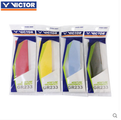 ของแท้ VICTOR VICTOR แบบใหม่ยางมือ gr235/233/236สายดูดเหงื่ออ่อนนุ่มระบายอากาศกันลื่น