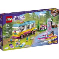 LEGO Friends 41681 Forest Camper Van And Sailboat