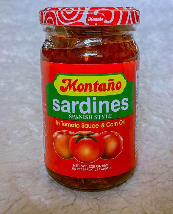 Montano sardines in tomato sauce and corn oil | Lazada PH