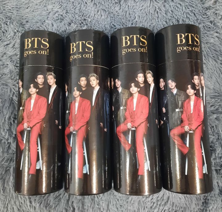 พร้อมส่ง-กระบอกเปล่าโปสเตอร์-dicon-bts-แท้-100