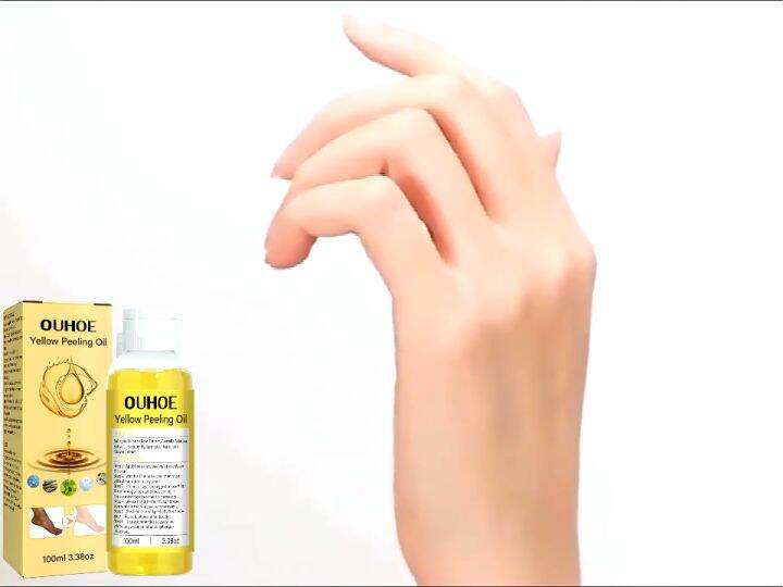 Yellow Peeling Oil 100ml Skin Peeling Body Peeling Clarity Essentials