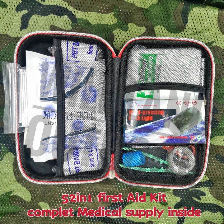 wildland 52in1 first Aid Kit complet Medical supply inside Emergency