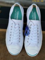 {พร้อมจัดส่ง}รองเท้าผ้าใบ(Convers_Jack Purcell made in Japan) สีขาว-เขียว;สีขาว น้ำเงิน ผู้หญิงและผู้ชาย size 36ถึง44สินค้าพร้อมกล่อง สินค้าทีขายดีมาก สินค้าราคาส่งพร้อมกล่อง