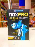 Nax PRO Alpha Ace Professional Spray Gun ( กาพ่นสี และอุปกรณ์ )  Model (Nax300-MP) Nozzle 1.3 (สิ่งที่ได้อยู่รูปภาพที่2-5)