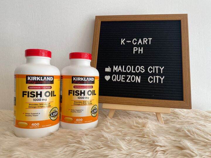Kirkland Fish Oil 1000mg Lazada PH