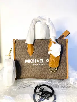 Michael Kors, Bags, Michael Kors Mirella Small Shopper Crossbody Bag  Chambray Blue Canvas