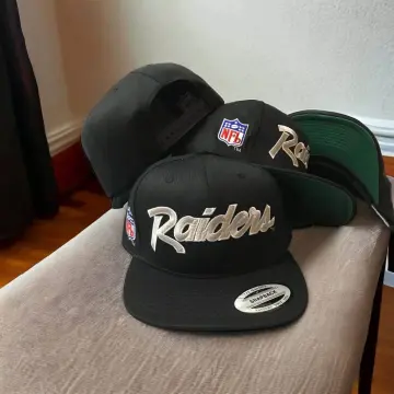 New Era, Accessories, Vintage 8s New Era Nfl Oakland Vegas La Raiders  Snapback Corduroy Hat Cap Nwa