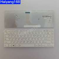 Keyboard คีย์บอร์ดใช้กับ Toshiba L40-A L40D-A L40T-A สีขาว ภาษาไทย-อังกฤษ