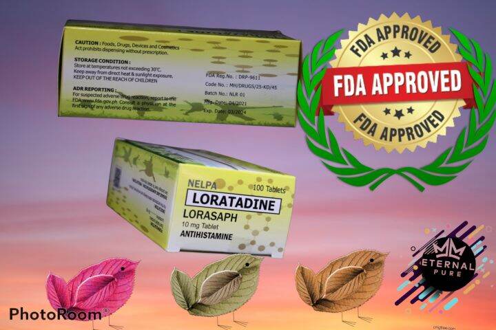 Loratadine (Lorasaph) 100mg | Lazada PH