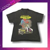 เสื้อยืดวินเทจ THE AMAZING SPIDER-MAN สีดำ (มีสินค้าพร้อมจัดส่ง)