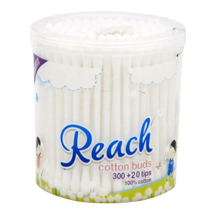 REACH Cotton Buds 300+20 Tips | Lazada PH