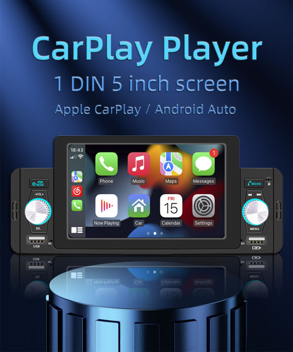 Radio Bluetooth 5 Touch Display/CarPlay-Android