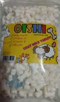นมแพะอัดเม็ด ยี่ห้อ Oishi โออิชิ ขนาด500กรัม (1ถุง,)