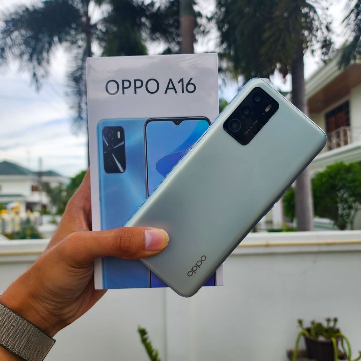 oppo-a16-ram6-rom128gb-เครื่องแท้-รับประกัน1ปี-เปลี่ยนเครื่องใหม่7วันแรก-อุปกรณ์ครบกล่อง-พร้อมฟิล์มกระจก-ส่งไว-1-2-วันได้รับสินค้า