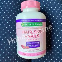 ?Natures Bounty Optimal Solutions Extra Strength Hair Skin &amp; Nails วิตามินบำรุง ผิว ผม เล็บ ได้เป็นอย่างดี วินตามินรวมเพื่อความสวยจากประเทศอเมริกา??