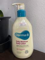 โลชั่นบำรุงผิว หยาบกร้าน DERMA B Daily Moisture Body Lotion  400ml.