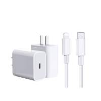 (ส่งจากไทย) ที่ชาร์จและสายเคเบิล type-c ชาร์จเร็วสำหรับ USB-C (20W) ip 13/12/11/X/8/7