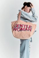 ??New+พร้อมส่ง??กระเป๋า GENTLEWOMAN CORDUROY TOTE : PINK ผ้าร่อง แบบนิ่ม สีชมพูกุหลาบ?สวยมาก?