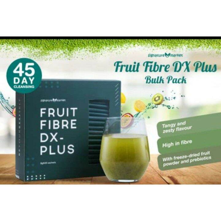 Fruit Fibre DXPlus (Bulk Pack)(8g x 45sachets) Lazada